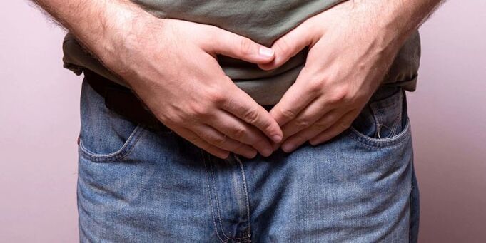 Dor na parte inferior do abdome con cistite